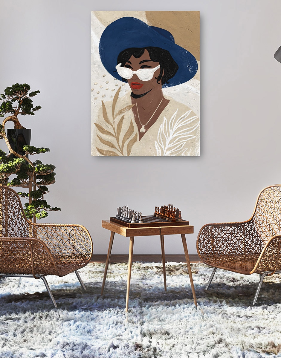 Cuadro decorativo Chic Nativo Iii Impresión En Lienzo técnica mixta Gente 5