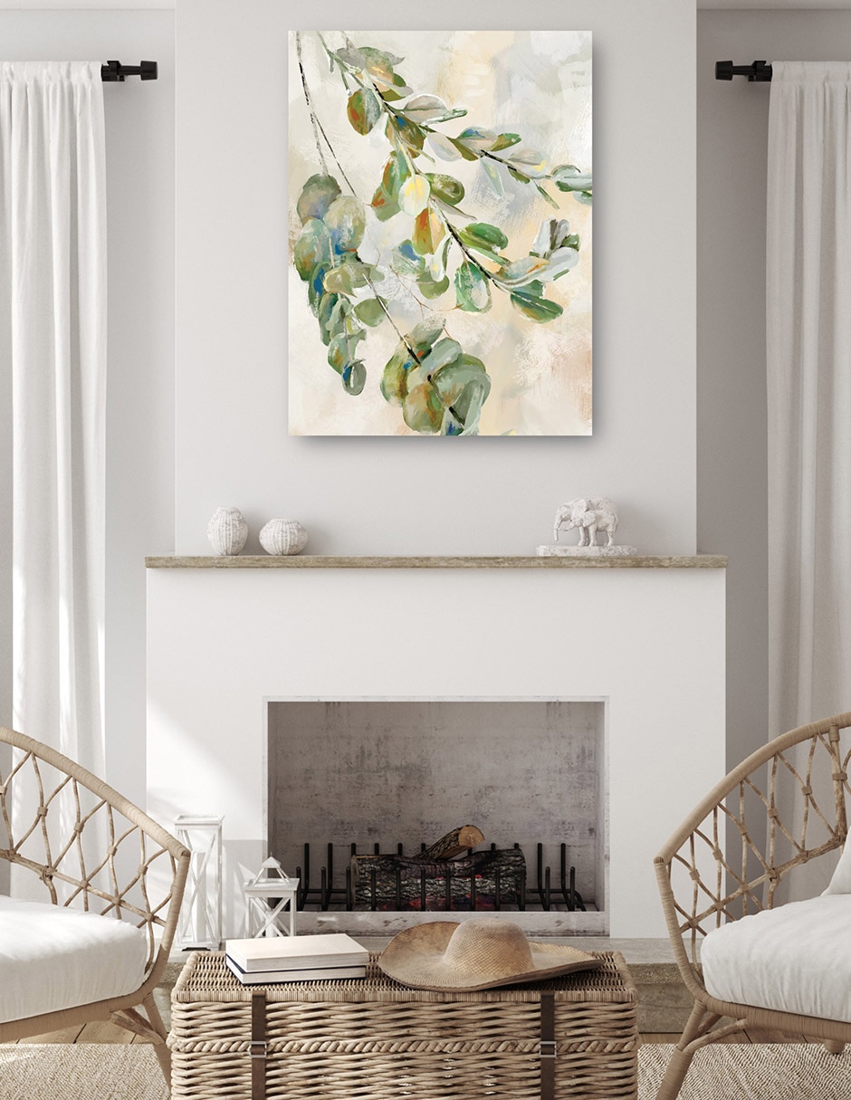 Cuadro decorativo Cultivo Eucalipto Ii Impresión En Lienzo técnica mixta Floración 4