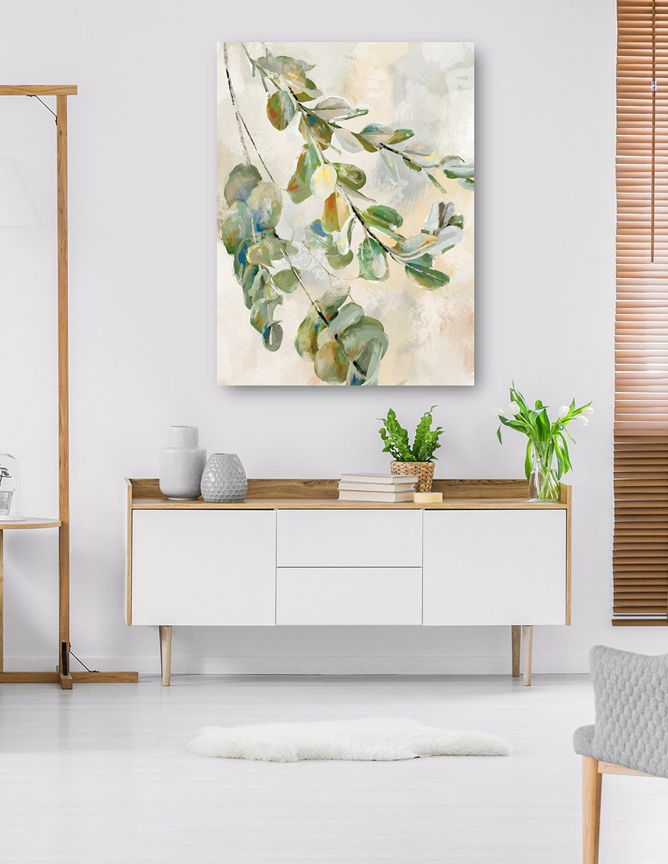 Cuadro decorativo Cultivo Eucalipto Ii Impresión En Lienzo técnica mixta Floración 6
