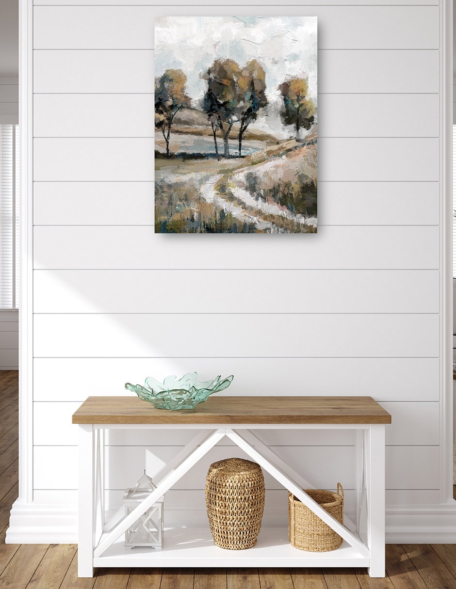 Cuadro decorativo De Vuelta A Casa Impresión En Lienzo técnica mixta Bosques 6
