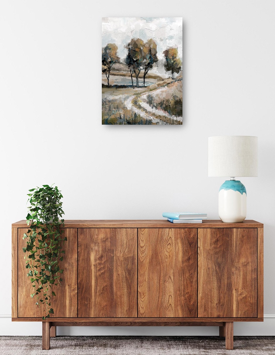 Cuadro decorativo De Vuelta A Casa Impresión En Lienzo técnica mixta Bosques 8