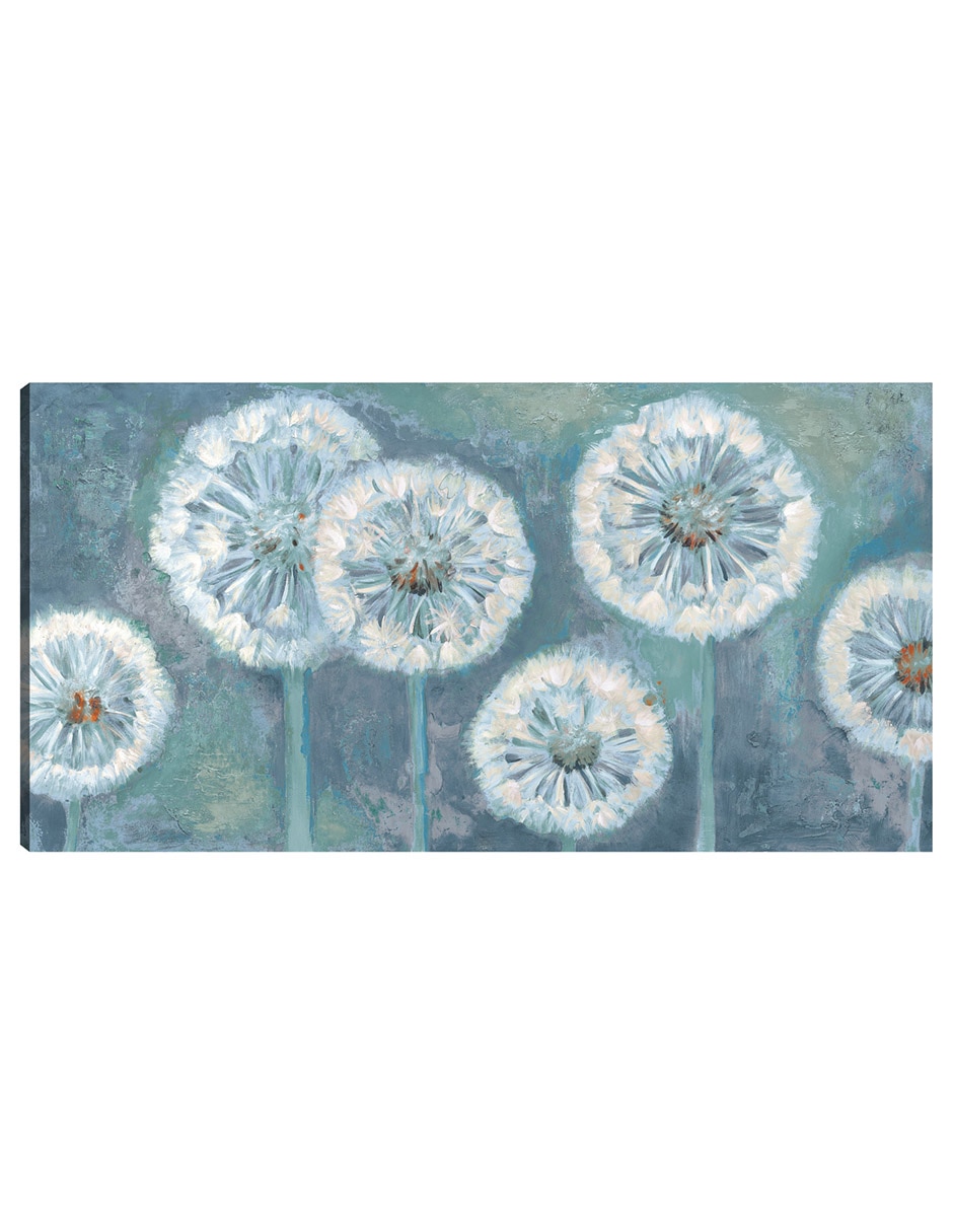 Cuadro decorativo Deseando Azul Impresión En Lienzo técnica mixta Naturaleza