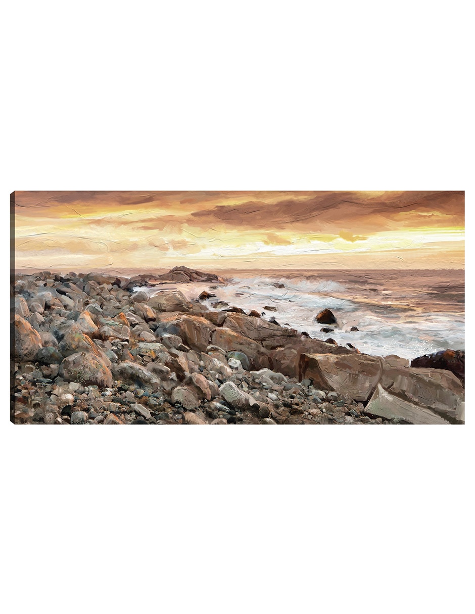 Cuadro decorativo Descanso Del Día Impresión En Lienzo técnica mixta Playas Cuadro decorativo Descanso Del Día Impresión En Lienzo técnica mixta Playas