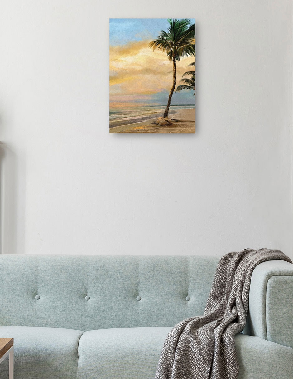 Cuadro decorativo Cosecha Tropical Del Amanecer Impresión En Lienzo técnica mixta Playas 8