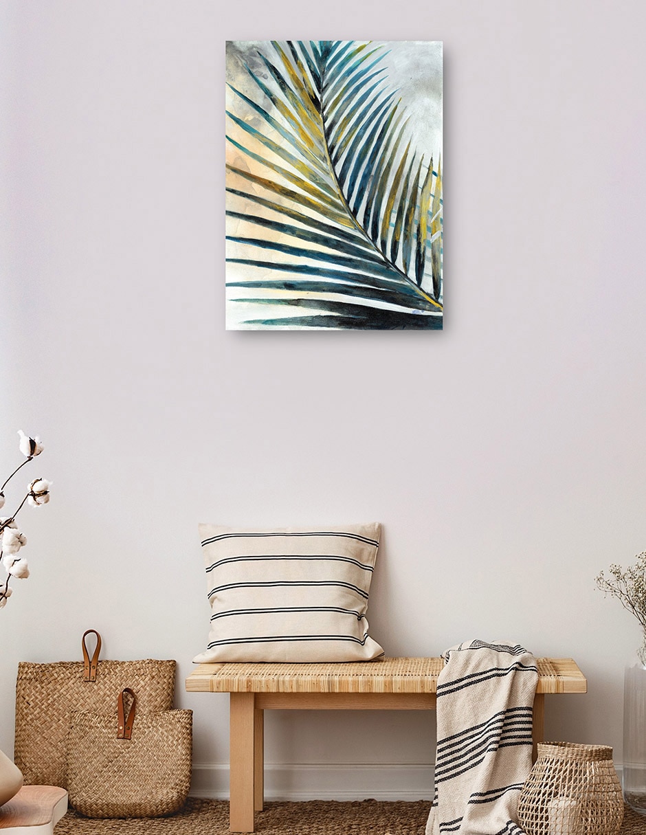 Cuadro decorativo Cosecha Palm Colors Ii Impresión En Lienzo técnica mixta Palmas 3