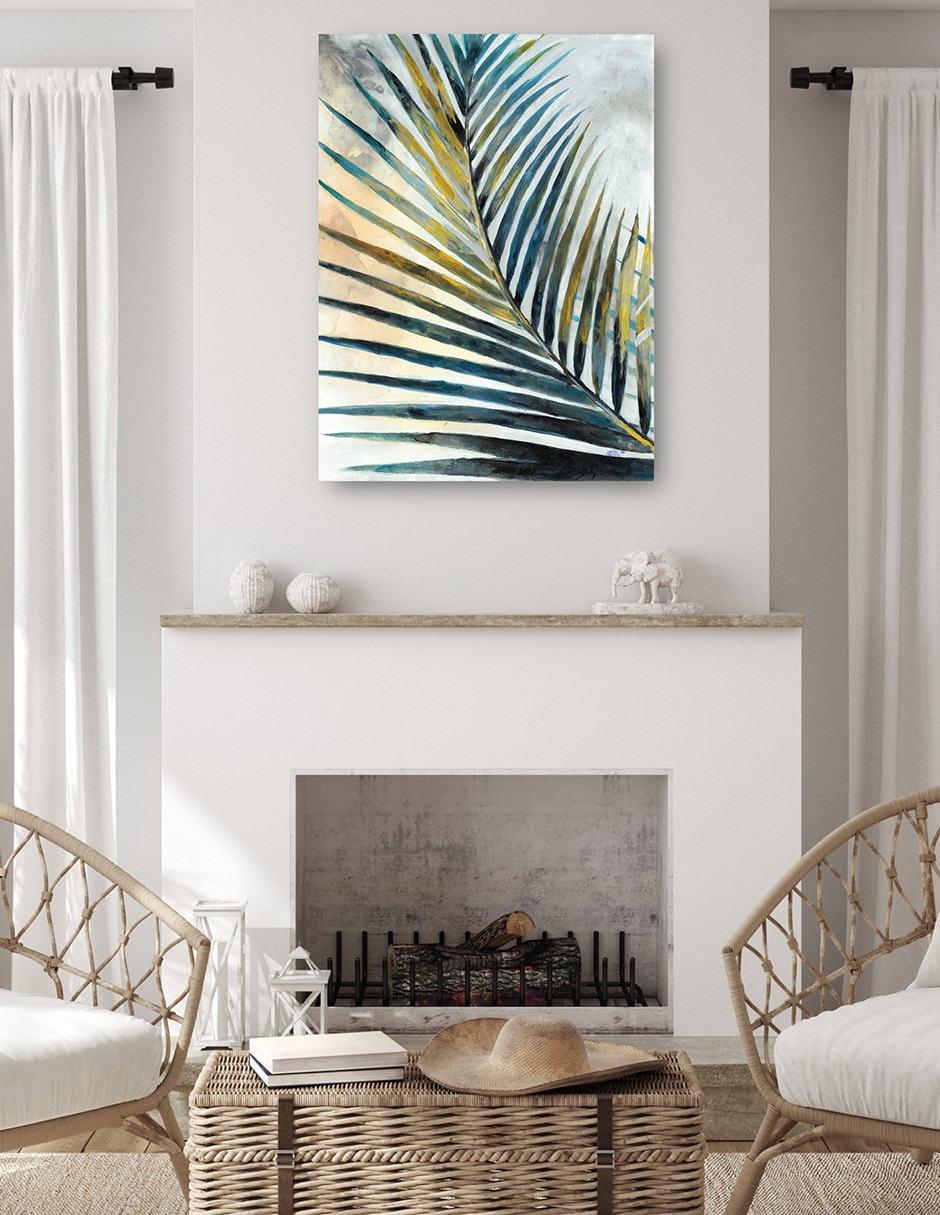 Cuadro decorativo Cosecha Palm Colors Ii Impresión En Lienzo técnica mixta Palmas 4