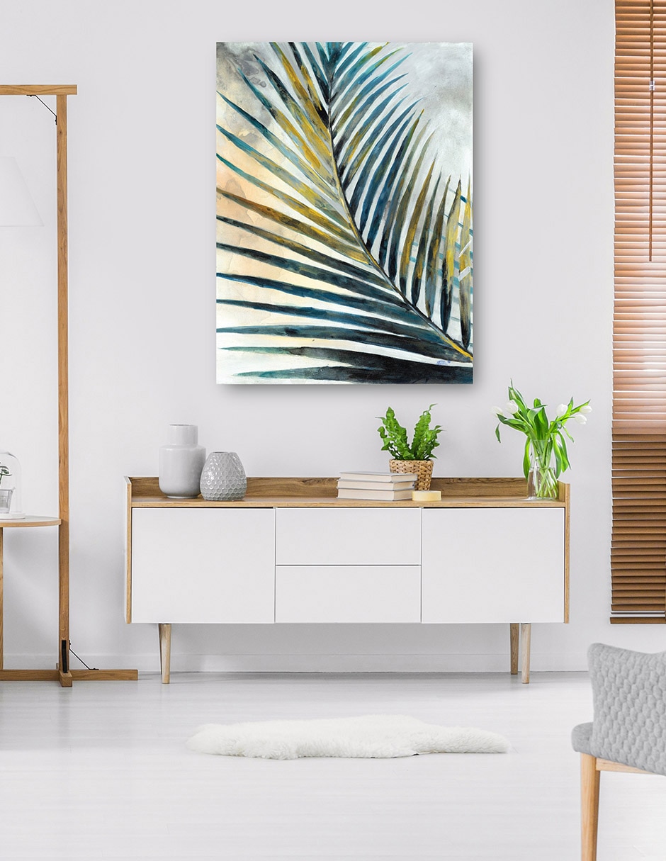 Cuadro decorativo Cosecha Palm Colors Ii Impresión En Lienzo técnica mixta Palmas 6