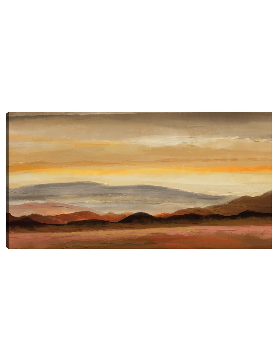 Cuadro decorativo Crepúsculo Impresión En Lienzo técnica mixta Crepúsculo