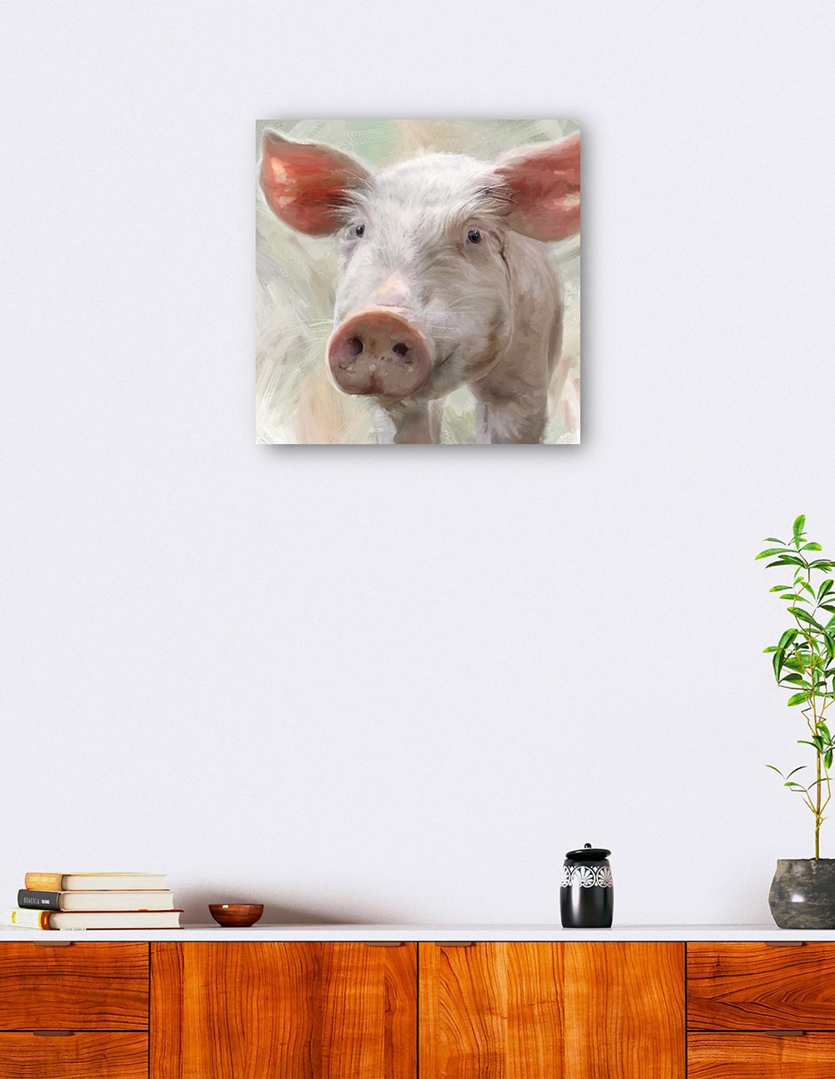 Cuadro decorativo Criaturas De La Granja Iv Impresión En Lienzo técnica mixta Animales Domésticos 4