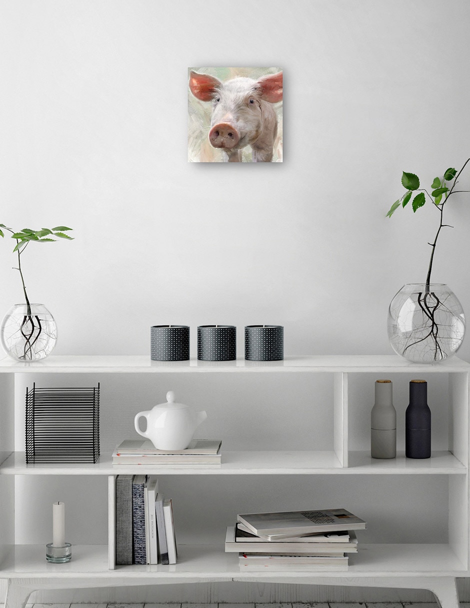 Cuadro decorativo Criaturas De La Granja Iv Impresión En Lienzo técnica mixta Animales Domésticos 8