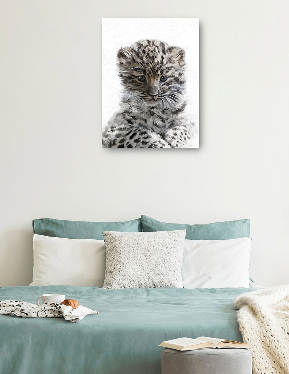 Cuadro decorativo Cosas Salvajes Iv Impresión En Lienzo técnica mixta Vida Silvestre 7