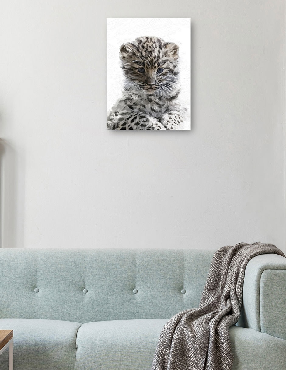 Cuadro decorativo Cosas Salvajes Iv Impresión En Lienzo técnica mixta Vida Silvestre 8