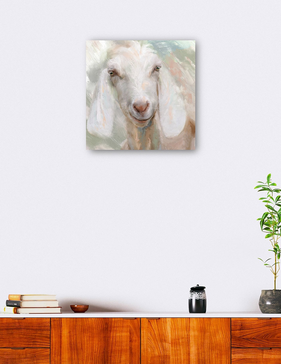 Cuadro decorativo Criaturas De La Granja I Impresión En Lienzo técnica mixta Animales Domésticos 4