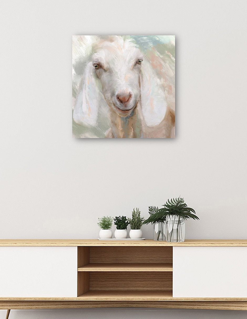 Cuadro decorativo Criaturas De La Granja I Impresión En Lienzo técnica mixta Animales Domésticos 5