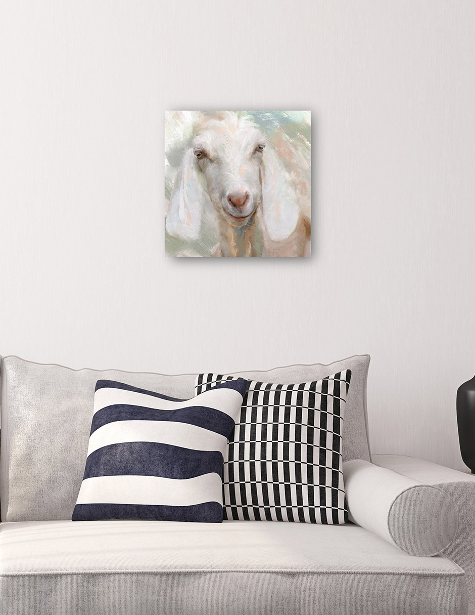 Cuadro decorativo Criaturas De La Granja I Impresión En Lienzo técnica mixta Animales Domésticos 6