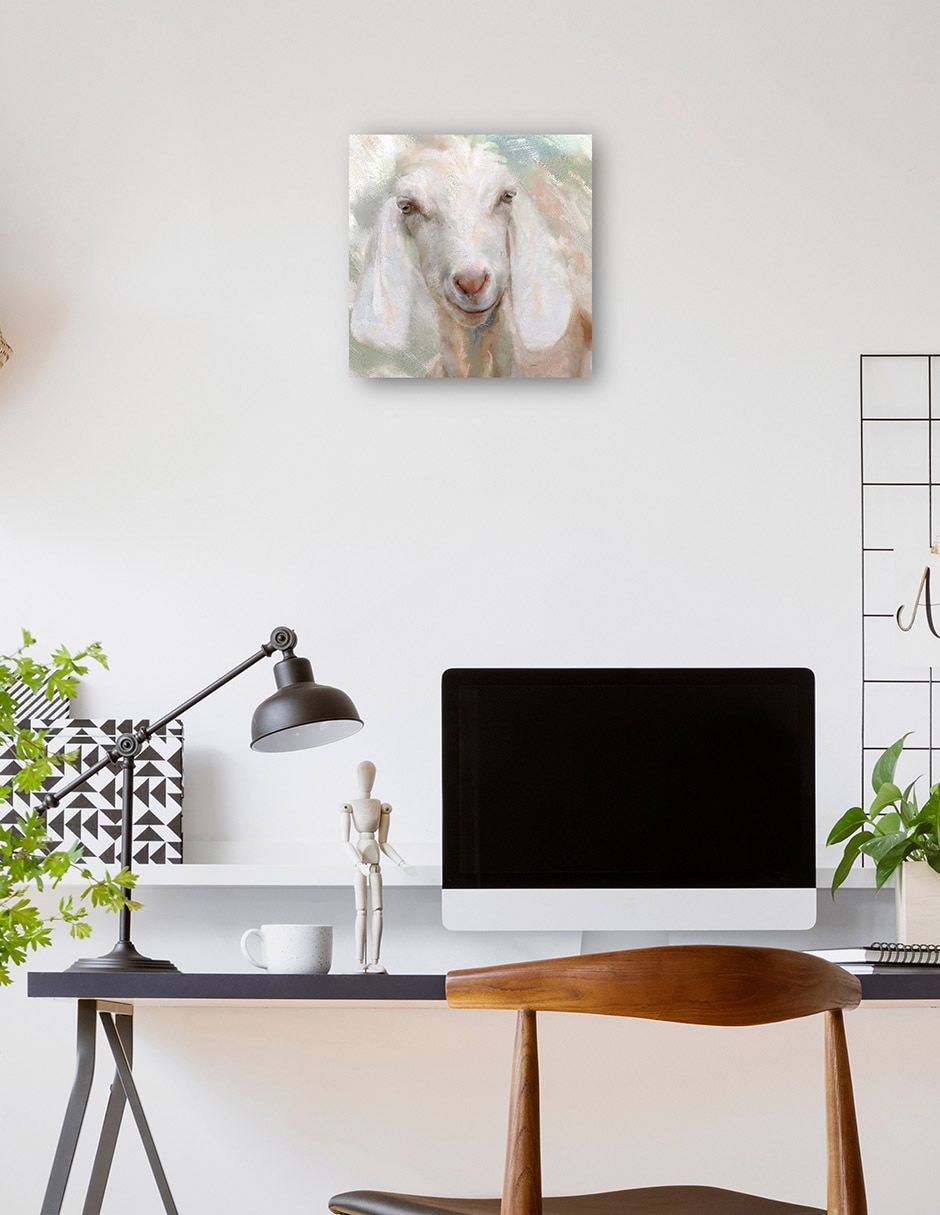Cuadro decorativo Criaturas De La Granja I Impresión En Lienzo técnica mixta Animales Domésticos 7
