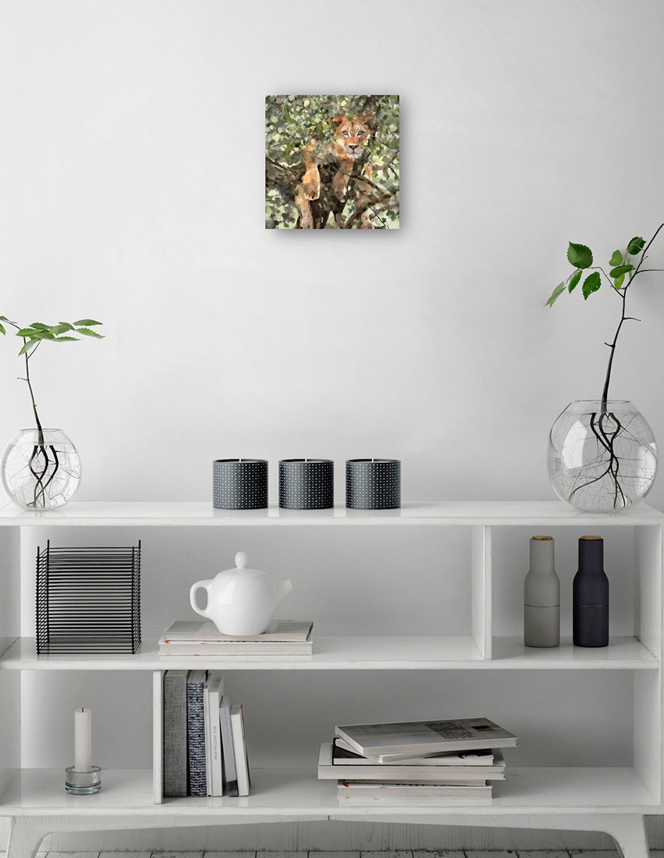 Cuadro decorativo Abrazador De Árboles Iii Impresión En Lienzo técnica mixta Vida Silvestre 2
