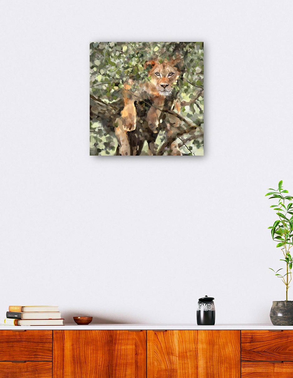Cuadro decorativo Abrazador De Árboles Iii Impresión En Lienzo técnica mixta Vida Silvestre 6