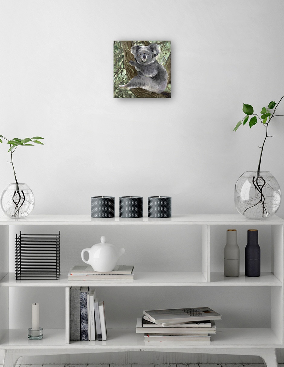 Cuadro decorativo Abrazador De Árboles Ii Impresión En Lienzo técnica mixta Vida Silvestre 2