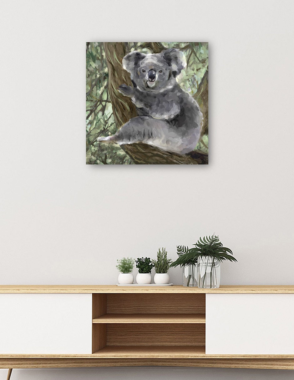 Cuadro decorativo Abrazador De Árboles Ii Impresión En Lienzo técnica mixta Vida Silvestre 5