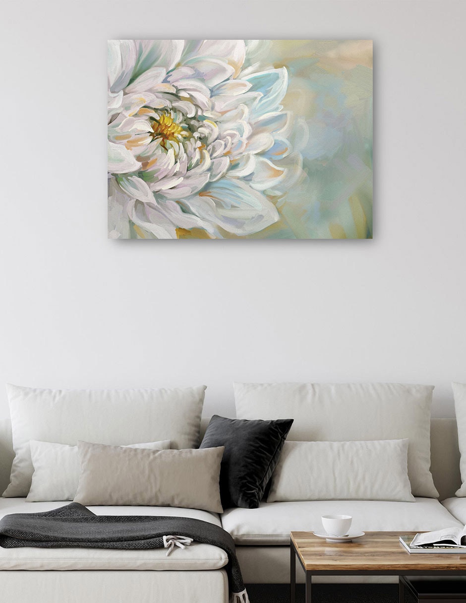 Cuadro decorativo Adrienne Impresión En Lienzo técnica mixta Floración 5