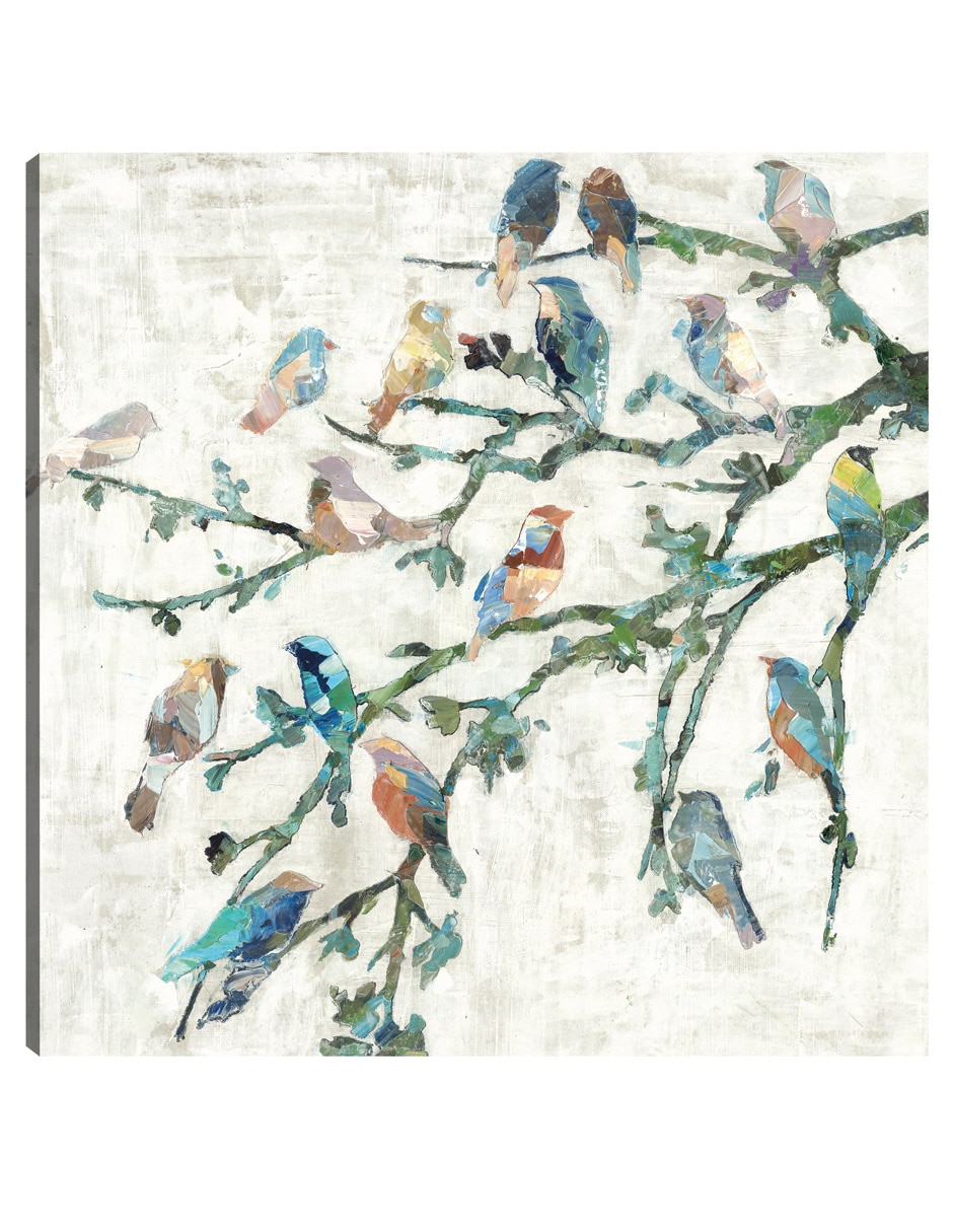 Cuadro decorativo Alas De Primavera I Impresión En Lienzo técnica mixta Vida Silvestre