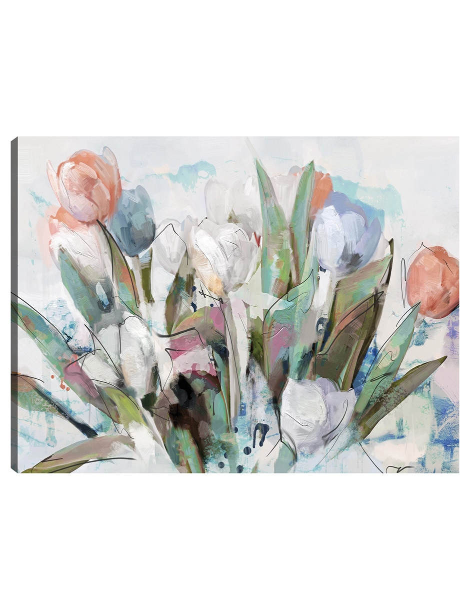 Cuadro decorativo Adoria I Impresión En Lienzo técnica mixta Arreglo Floral Cuadro decorativo Adoria I Impresión En Lienzo técnica mixta Arreglo Floral