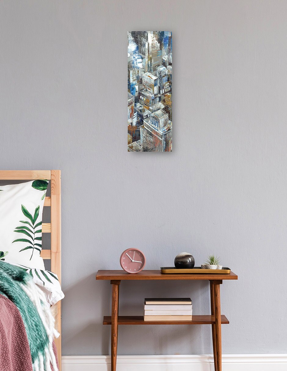 Cuadro decorativo Elevarse Por Encima Del Panel I técnica mixta Edificios 2