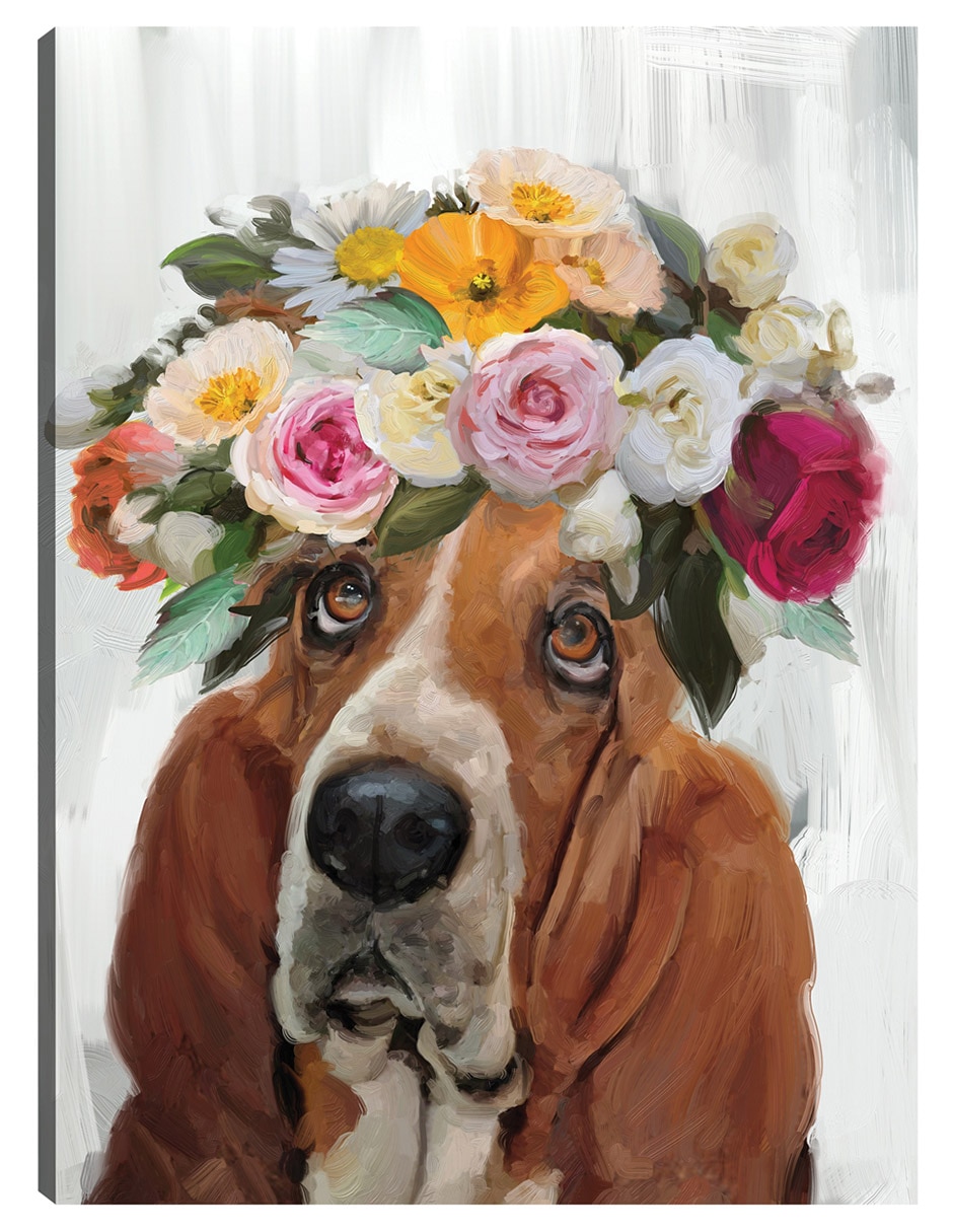 Cuadro decorativo El Poder De Las Flores Ii técnica mixta Animales Domésticos Cuadro decorativo El Poder De Las Flores Ii técnica mixta Animales Domésticos