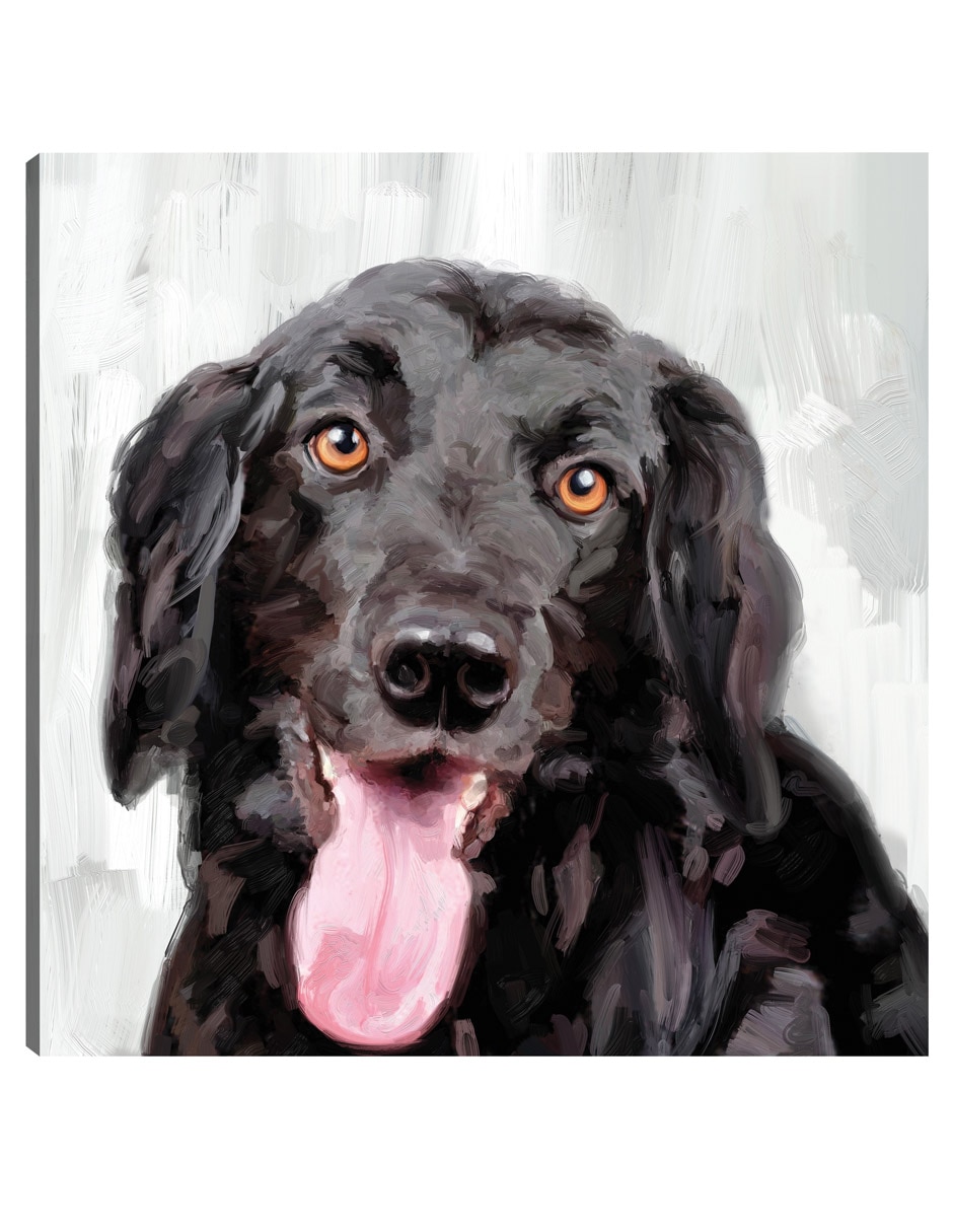 Cuadro decorativo Días De Perros I técnica mixta Animales Domésticos