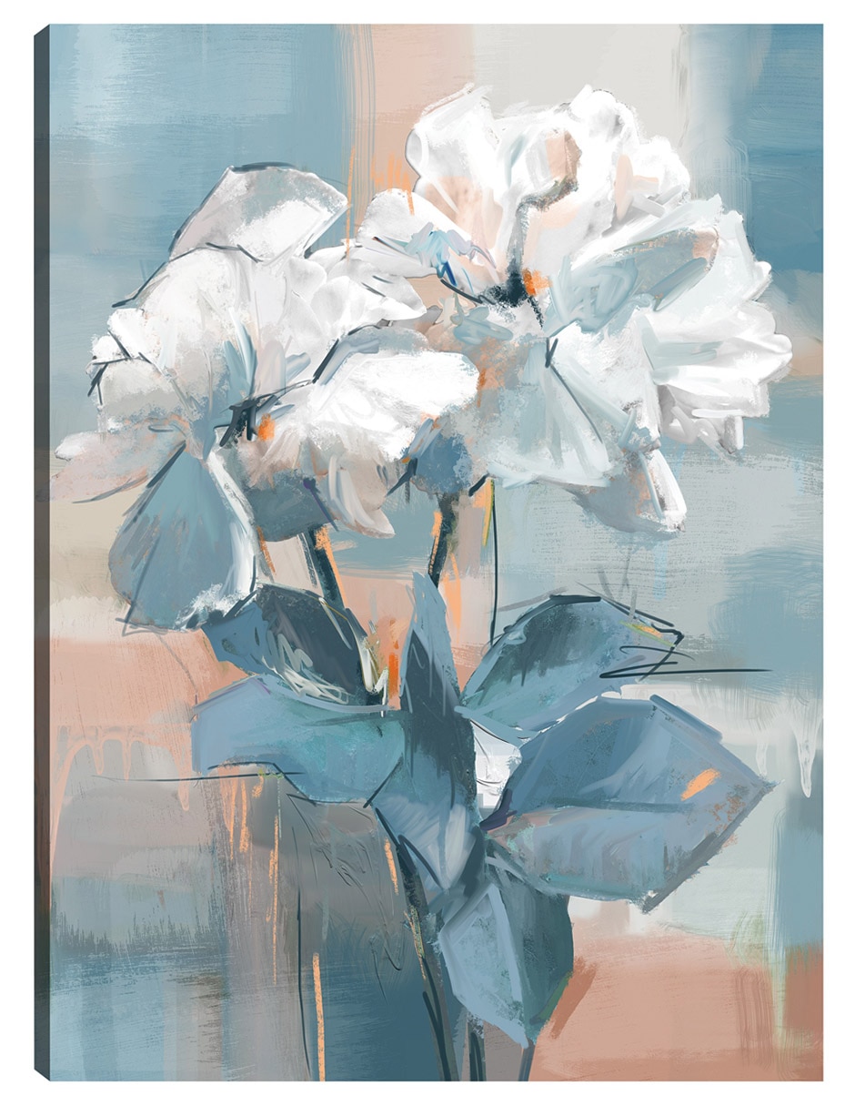 Cuadro decorativo Dueto De Primavera técnica mixta Arreglo Floral Cuadro decorativo Dueto De Primavera técnica mixta Arreglo Floral