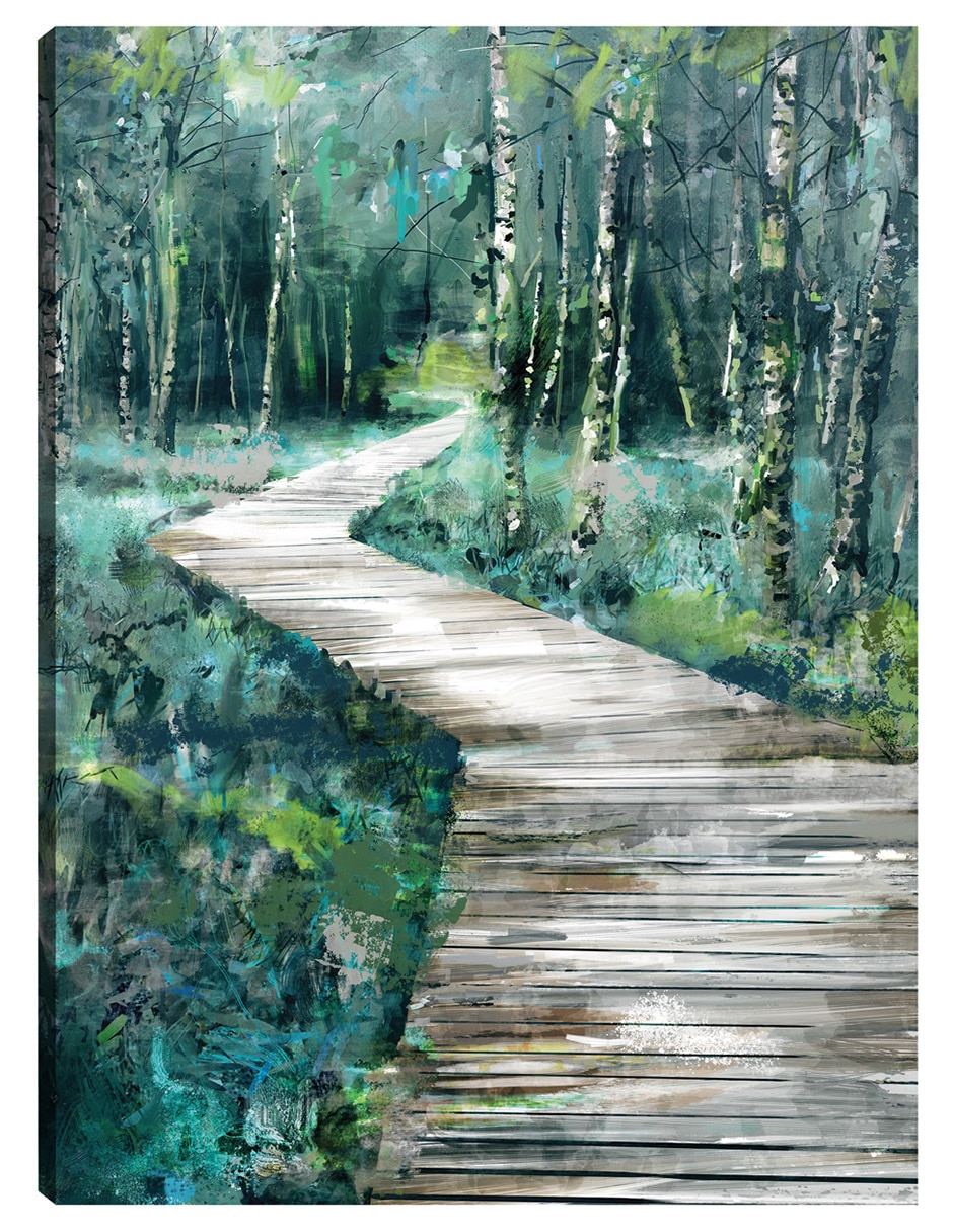 Cuadro decorativo El Sentier técnica mixta Caminos
