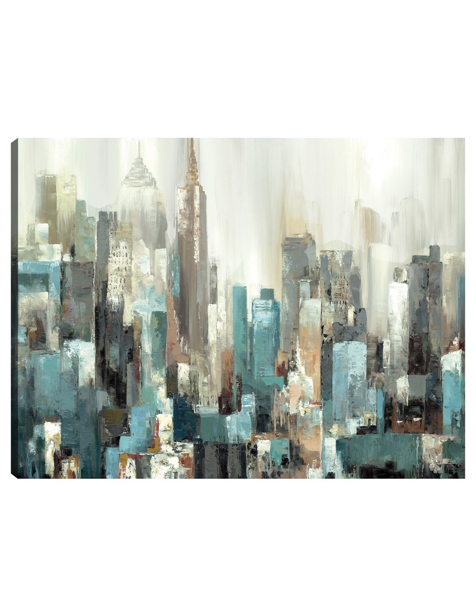 Cuadro decorativo Dominio técnica mixta Edificios Cuadro decorativo Dominio técnica mixta Edificios