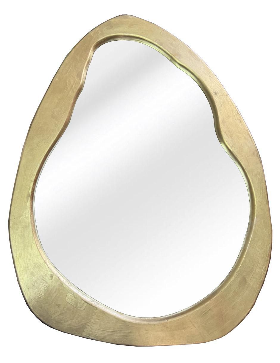 Espejo irregular Oro
