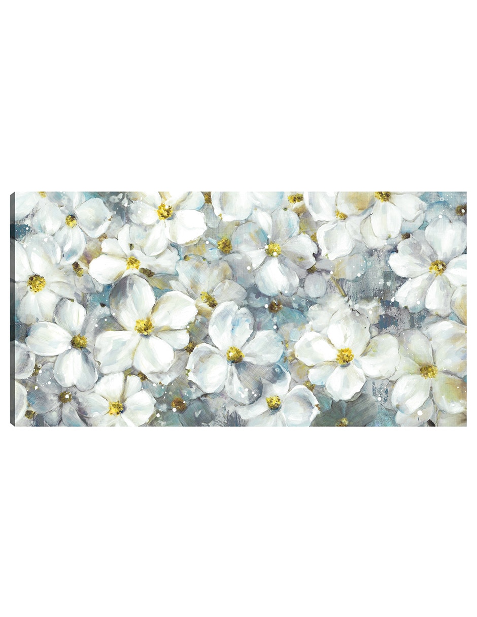 Cuadro decorativo Esencia Blanca mixta