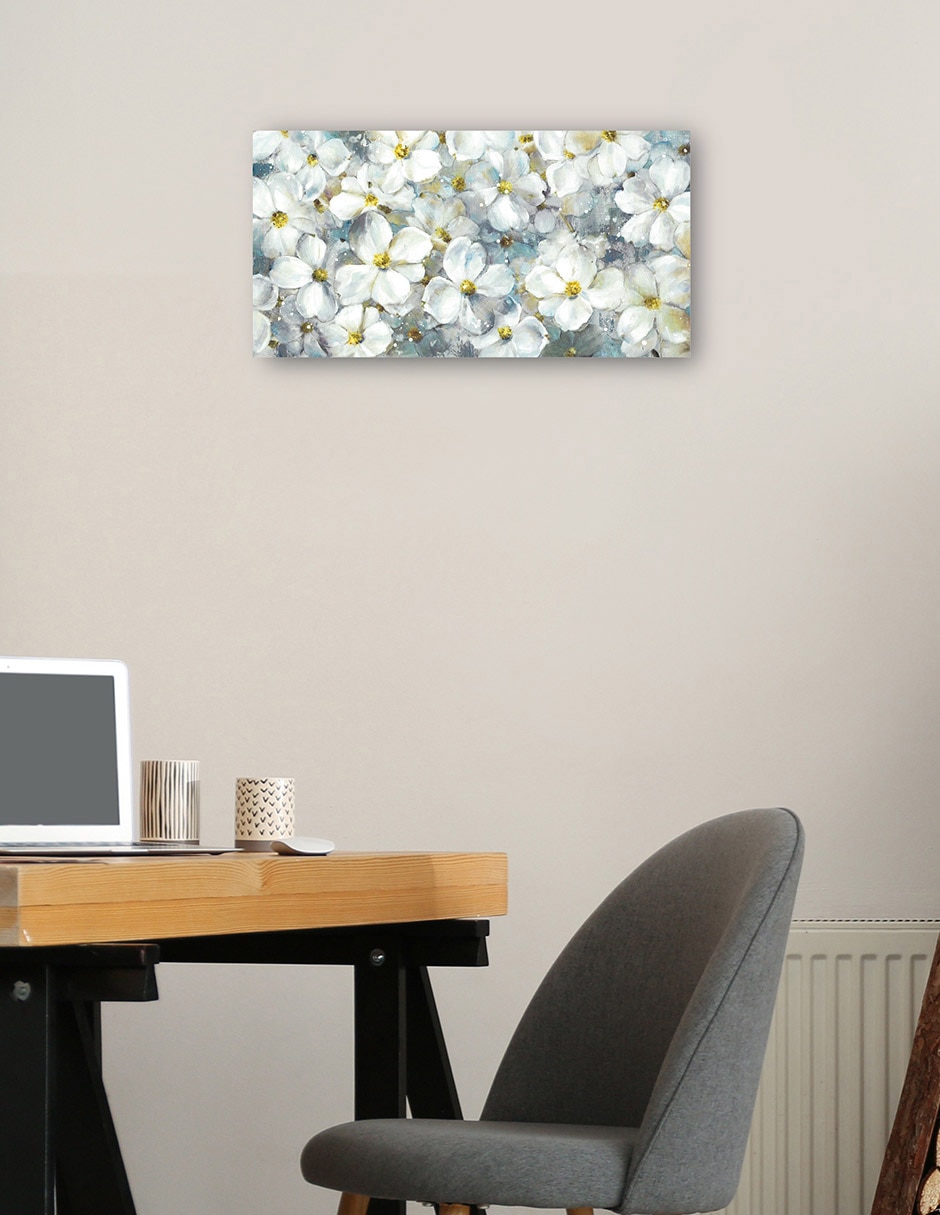 Cuadro decorativo Esencia Blanca mixta 4