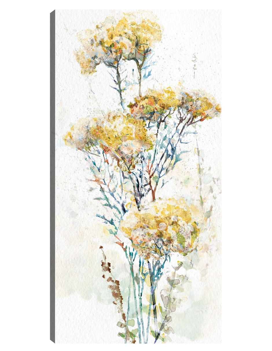 Cuadro decorativo Enloquecido Ii técnica mixta Arreglo Floral
