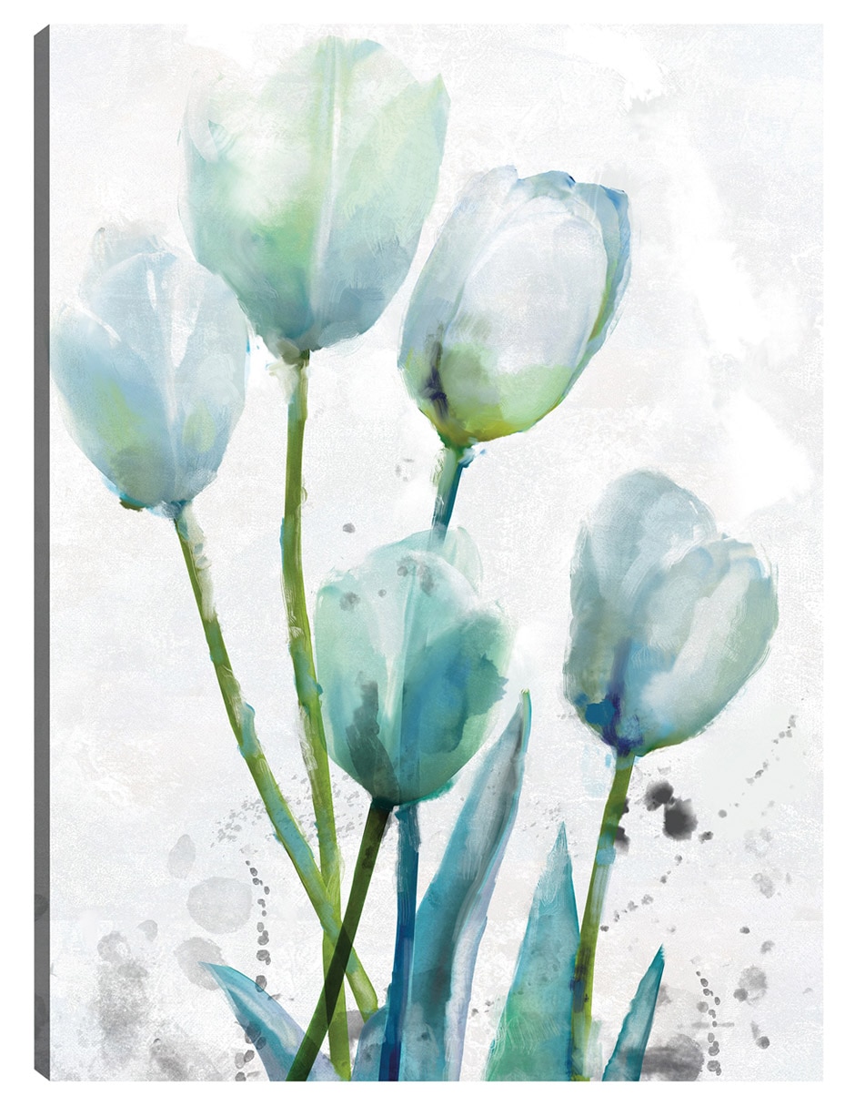 Cuadro decorativo Encuentro De Tulipanes Ii técnica mixta Floración Cuadro decorativo Encuentro De Tulipanes Ii técnica mixta Floración