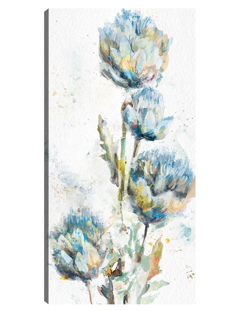 Cuadro decorativo Enloquecido Iii técnica mixta Arreglo Floral