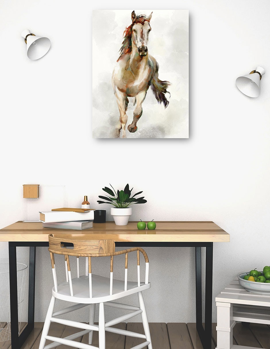 Cuadro decorativo Espíritu - Impresión En Lienzo técnica mixta Animales Domésticos 6