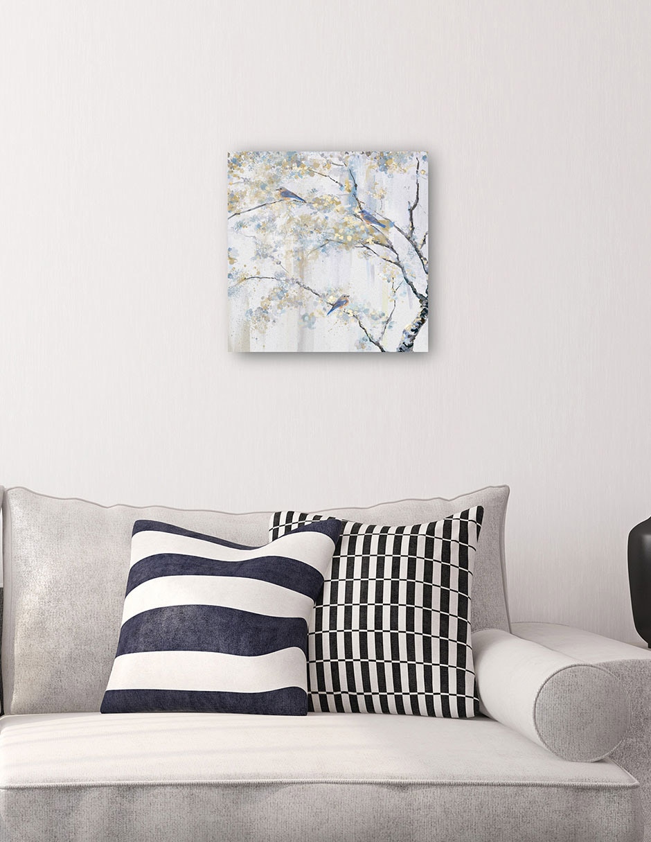 Cuadro decorativo Encaramado técnica mixta 8