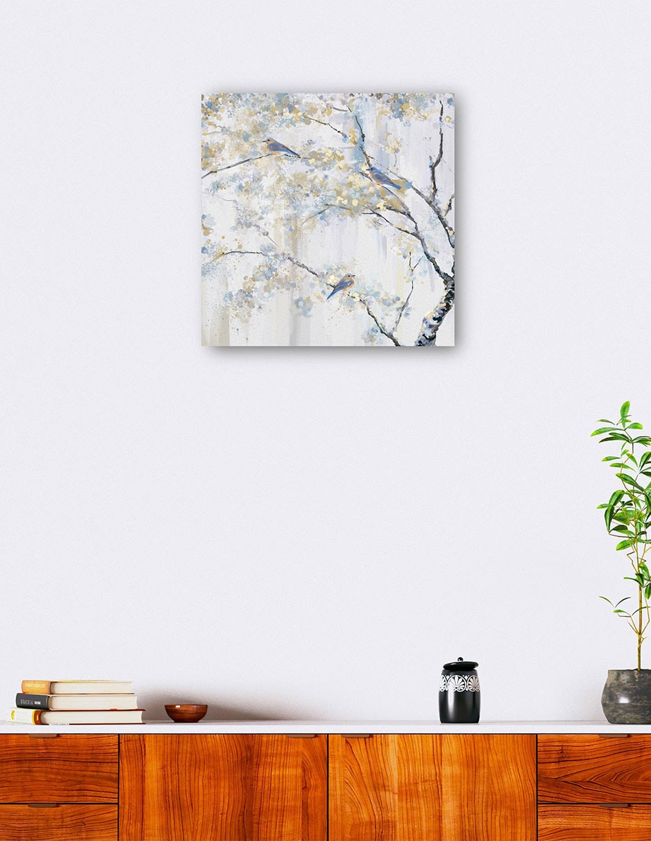 Cuadro decorativo Encaramado técnica mixta 6