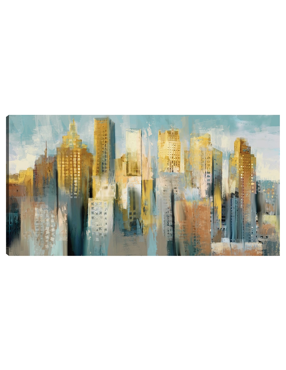 Cuadro decorativo Estilo Urbano técnica mixta Edificios Cuadro decorativo Estilo Urbano técnica mixta Edificios