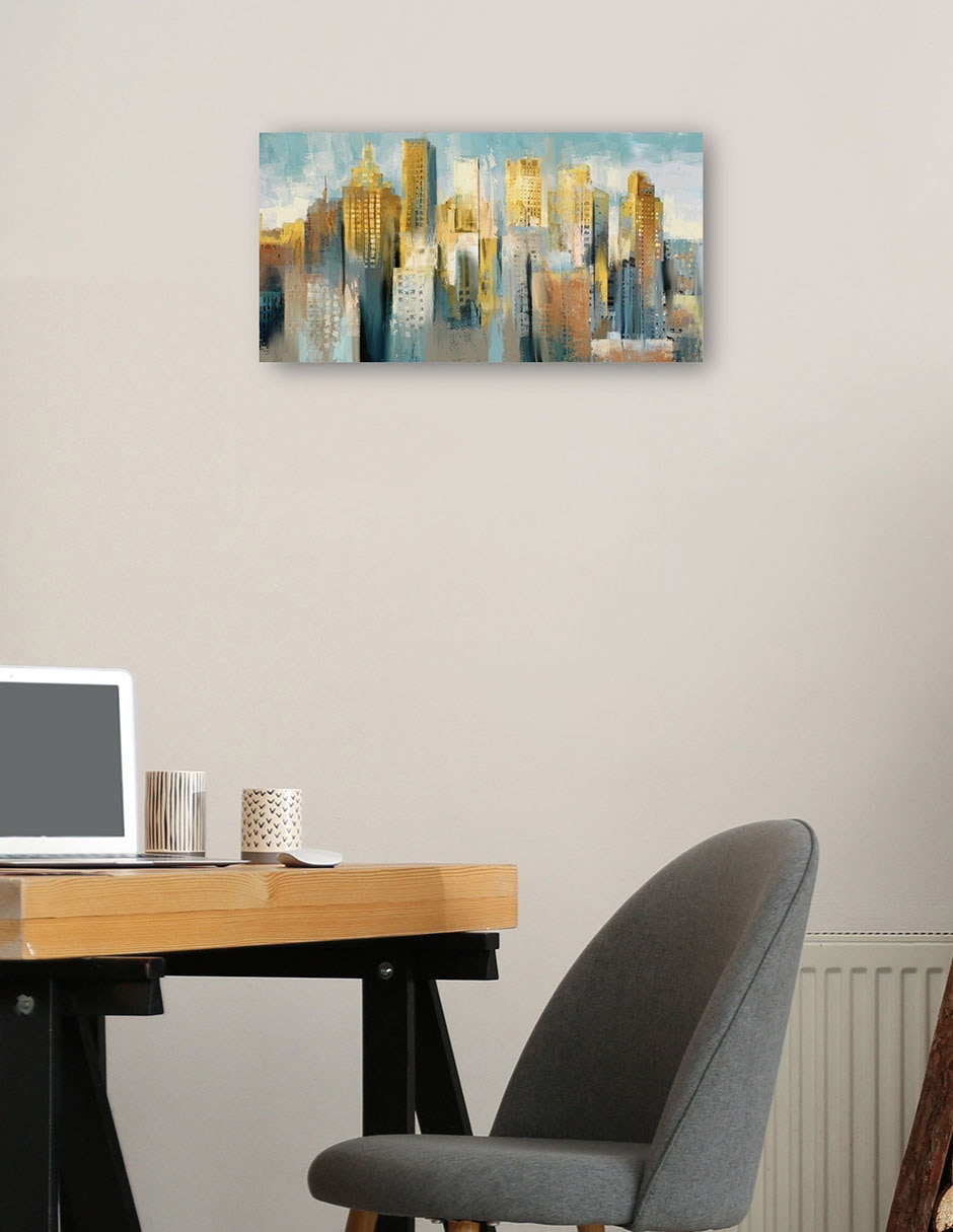 Cuadro decorativo Estilo Urbano técnica mixta Edificios 4