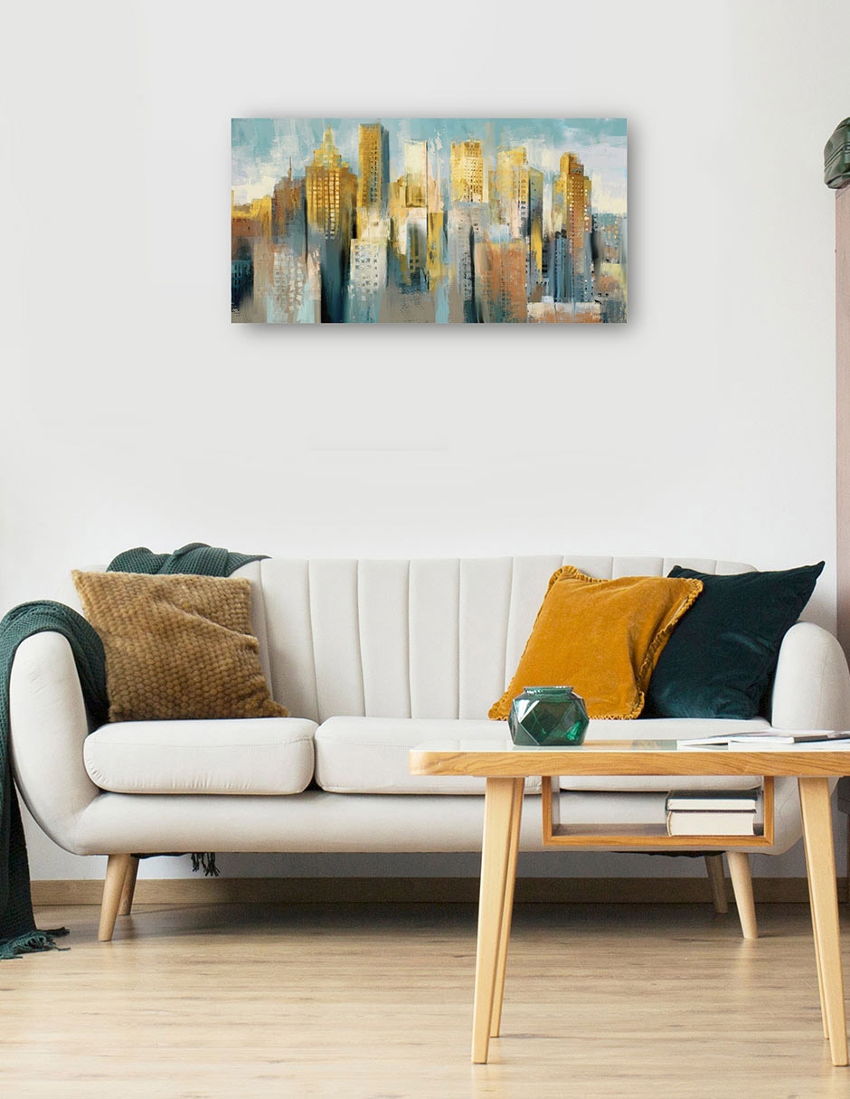 Cuadro decorativo Estilo Urbano técnica mixta Edificios 7