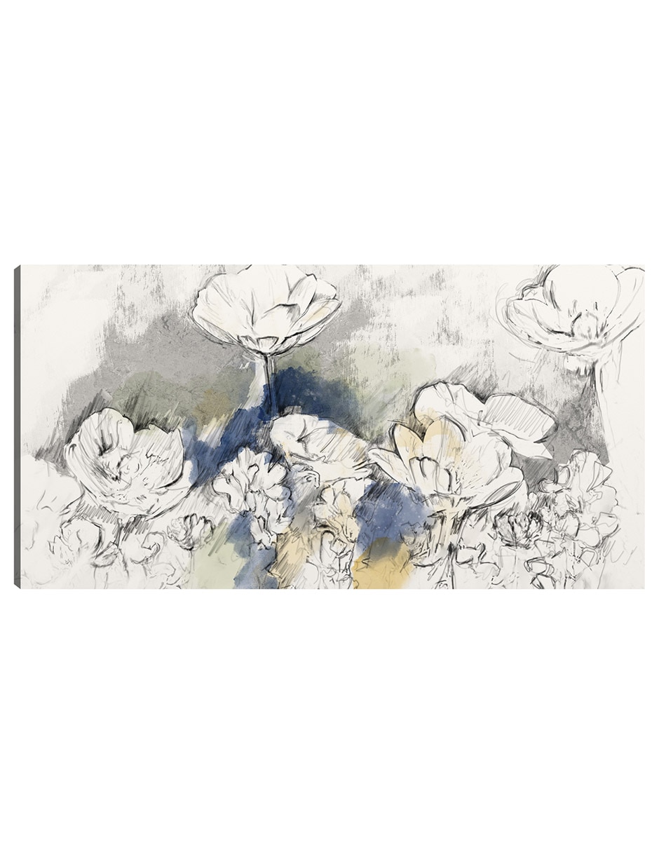 Cuadro decorativo Estudio de flores silvestres mixta Primavera Cuadro decorativo Estudio de flores silvestres mixta Primavera