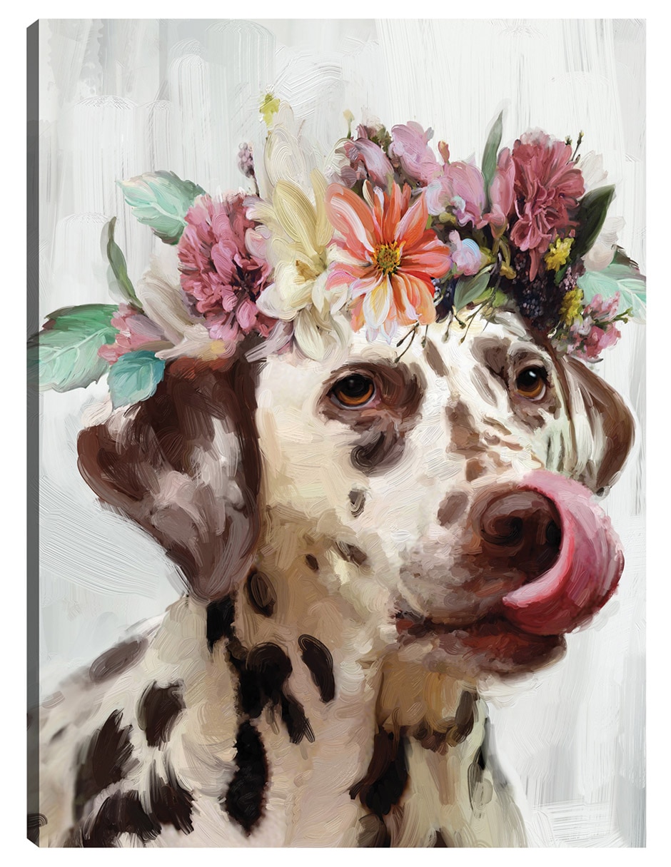 Cuadro decorativo Flor De Poder Iii técnica mixta Animales Domésticos Cuadro decorativo Flor De Poder Iii técnica mixta Animales Domésticos