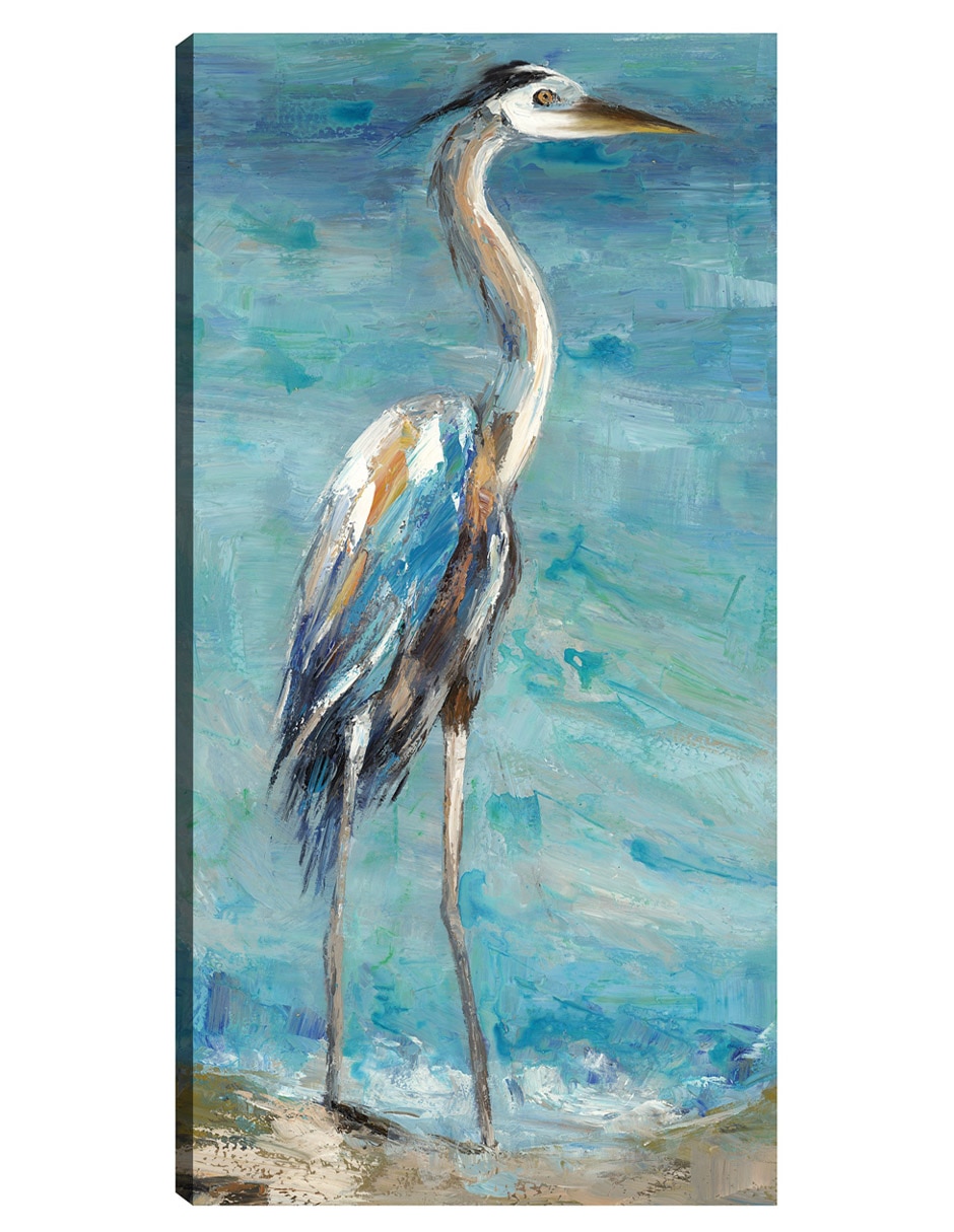 Cuadro decorativo Garza Costera I Rev técnica mixta Aves Silvestres Cuadro decorativo Garza Costera I Rev técnica mixta Aves Silvestres