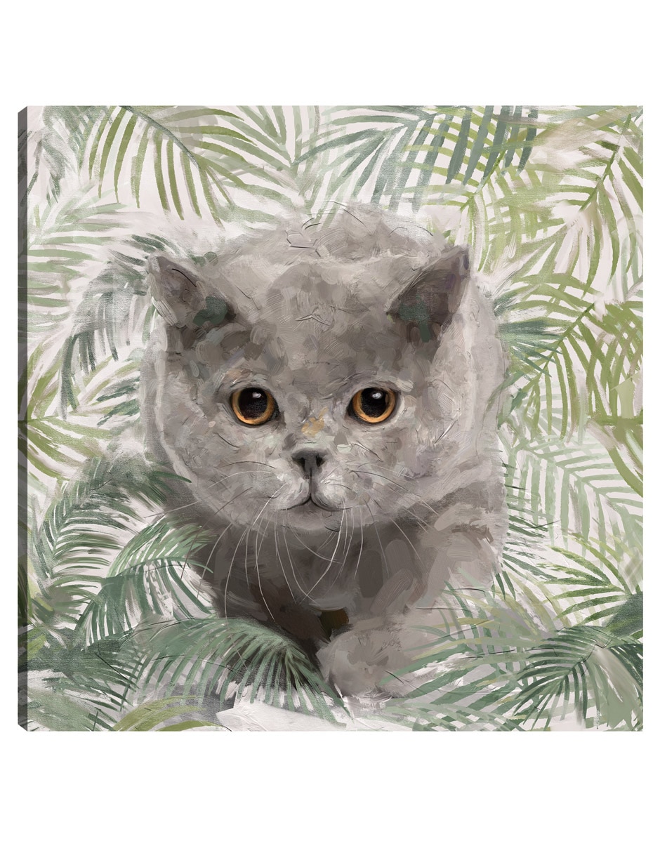 Cuadro decorativo Gatitos De La Isla I técnica mixta Animales Domésticos Cuadro decorativo Gatitos De La Isla I técnica mixta Animales Domésticos