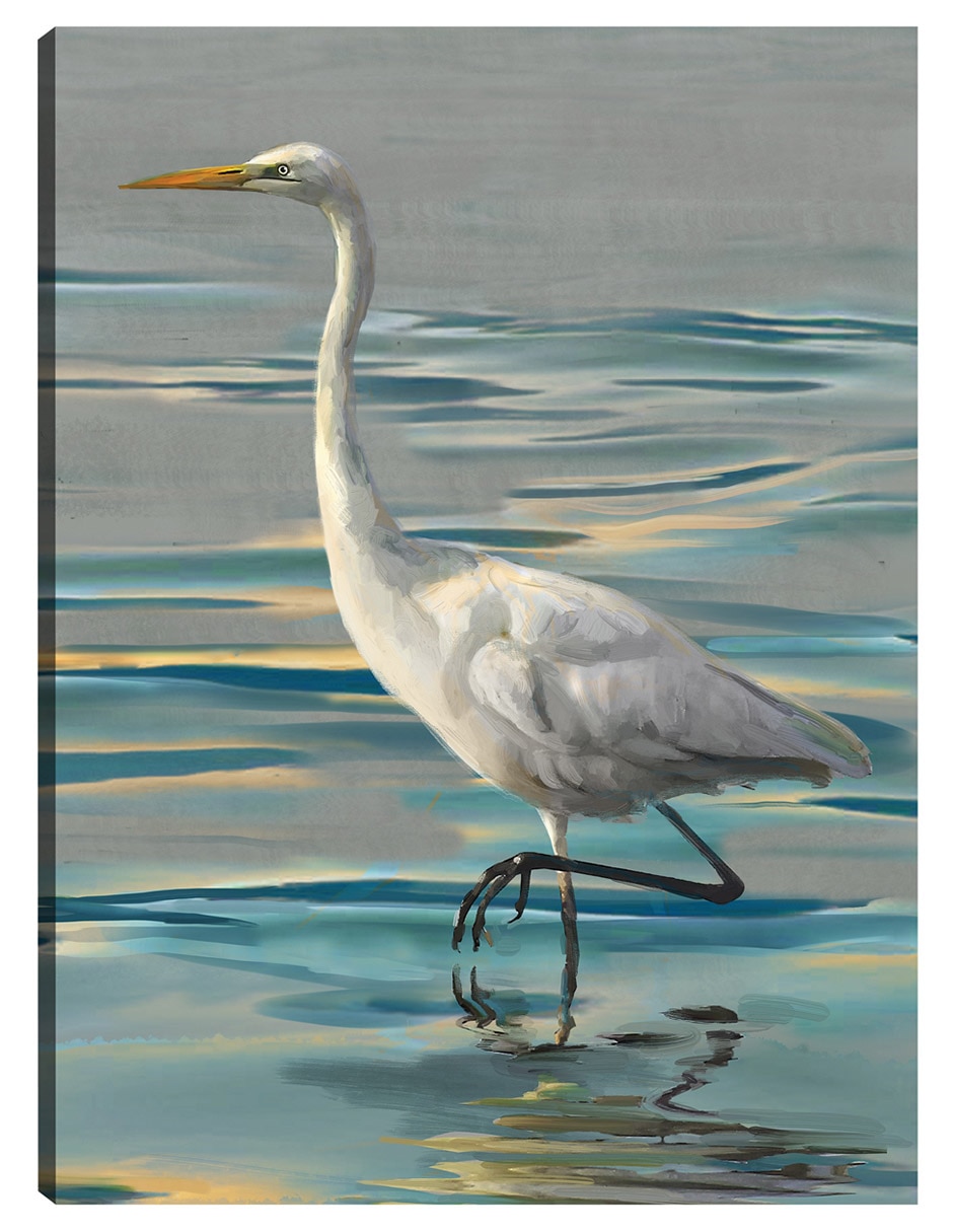 Cuadro decorativo Garceta Vespertina Ii técnica mixta Aves Silvestres Cuadro decorativo Garceta Vespertina Ii técnica mixta Aves Silvestres